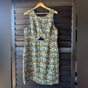 💥SALE💥 I heart Ronson Size 16 Floral Dress Back Zip Sleeveless